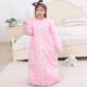 禾聲1-3歲寶寶兒童睡袋3-6歲春秋冬款四季純棉中大童小孩防踢被5-10歲 粉豬【純棉款】 170cm【身高130~170，秋冬加厚】