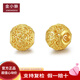 金小貅999足金黃金轉(zhuǎn)運(yùn)珠吊墜古法花絲路路通足金繡球花吊墜手串DIY百搭 0.45g,6mm花絲珠【多退少補(bǔ)】