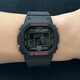 卡西歐（CASIO）G-SHOCK 數字款小方塊男士防水手表 GW-B5600HR-1太陽(yáng)能電波藍牙