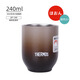 膳魔師（THERMOS）日本進(jìn)口膳魔師燜泡、帶茶漏家用不銹鋼大容量茶壺TTE-450/700 咖啡色茶杯 240ml