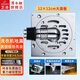 潛水艇地漏12x12cm方形大面板全銅主體防臭防蟲防堵防溢水50/75管徑通用 洗衣機(jī)地漏（帶彎頭）TF50-12X