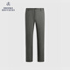 布克兄弟（BrooksBrothers）男士春夏新款純色簡(jiǎn)約百搭休閑褲 0003-灰色 32 32/32