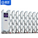 啟功電動(dòng)伸縮門不銹鋼企業(yè)單位別墅大門電動(dòng)伸縮大門QG-G680