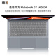嘉速華為Matebook GT14鍵盤(pán)膜 Linux版/酷睿Ultra 高清透明鍵盤(pán)保護貼膜 輕薄隱形不掉落