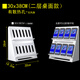 墅.夏墅夏多臺(tái)多層手機(jī)放置架安卓工作室展示支架手游架抖音充電架直播架微商架工作臺(tái) 30x38cm放8部手機(jī)（二層桌面）