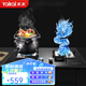 太太（taitai）X1 燃?xì)庠?天然氣 雙灶 煤氣灶 液化氣灶具 猛火灶 臺(tái)嵌兩用 熄火保護(hù)爐具-不含安裝 X1【5.2KW超燃猛火+全進(jìn)風(fēng)硅鋁爐頭】天然氣