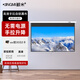 鯨米（JINGMI）4K手拉自鎖投影幕布家用辦公抗光高清壁掛電影激光簡(jiǎn)易便攜金屬白玻纖投影儀無(wú)需電源手動(dòng)升降 銀河系丨高清玻纖S5手拉幕 100英寸16:9