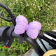 潮思匯蝴蝶結小狗自行車(chē)鈴鐺兒童山地自行車(chē)滑板車(chē)鈴鐺可愛(ài)少女裝飾鈴鐺 紫色蝴蝶結鈴鐺 可愛(ài)創(chuàng  )意自行車(chē)鈴鐺