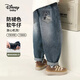 迪士尼（DISNEY）童裝兒男童復(fù)古牛仔長褲挺括有型透氣老爹褲子25春DB431ME26藍(lán)130