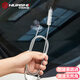 華飾汽車(chē)天窗排水孔疏通器車(chē)門(mén)天窗排水防堵清潔刷冰箱冷藏室疏通工具