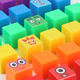 數(shù)字積木磁力方塊numberblocks正方體數(shù)學(xué)啟蒙教具立體拼裝玩具 數(shù)字1-10套裝56粒