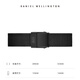 丹尼爾惠靈頓（DanielWellington）DW表帶12mm鋼帶黑色按扣女款DW00200194（適用于28mm表盤系列）