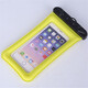 銘威達 蘋(píng)果11/xsmax/x/12手機防水袋潛水手機套觸屏通用游泳華為OPPO小米VIVO一加9 黃色防水袋-適用于4.0-6.5寸的手機