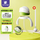 安配奶瓶轉換學(xué)飲杯 水杯頭奶瓶配件 （適配貝親第3代寬口奶瓶） 轉換頭+把手+重力球 嫩草綠
