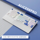 FeisKeyBorFEKER Alice98pro人體工程學(xué)3°坡度全鍵熱插拔RGB燈光機(jī)械鍵盤 竹月白-有線漢白玉軸（送手托）
