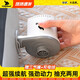 HISPEEDHispeed戶外充氣泵便攜鋰電充氣泵充氣床墊游泳圈露營打氣抽氣泵 灰【配3氣嘴/配充電線】