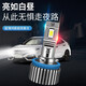 適用于超短mini汽車(chē)LED大燈改裝白光H7高亮H1聚光遠近光燈泡H11偏孔位車(chē)燈H15高爾夫7專(zhuān)用 H7 超亮短款LED 【一對裝】 對裝