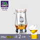 76  臺(tái)灣加厚耐熱玻璃紅茶沖茶器 內(nèi)膽過濾泡飄逸茶壺普洱茶 OB-290ml送兩支120ml杯