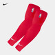 耐克（NIKE）NBA籃球射手護(hù)臂套詹姆斯吸汗騎行運(yùn)動(dòng)護(hù)肘透氣袖套 紅色兩只裝NKS09610 SM適合身高180以下