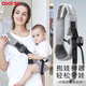 COOKSS嬰兒背帶抱娃神器前抱式抱孩子新生兒0-4歲橫抱式四季通用透氣 莫奈灰-【升級(jí)防滑坐墊防后仰】