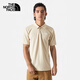 北面（The North Face）短袖Polo男戶(hù)外速干透氣短袖T恤7QOW 卡其色/3X4 XXL