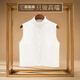 路施南女士假領(lǐng)子白色立領(lǐng)花邊蕾絲內(nèi)搭百搭打底襯衫配毛衣裝配飾假衣領(lǐng) 米色 L2509 L