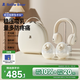小白熊SnowBear吸奶器免手扶電動(dòng)全自動(dòng)熱敷便攜掛脖式雙邊吸乳器收納包組合8909
