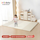 Jolly Baby爬爬墊寶寶xpe爬行墊家用4cm加厚地墊防摔墊兒童地上游戲墊折疊墊 月階漫步墊（無縫抗菌） 180*180*4cm