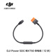 大疆 DJI Power 車(chē)充供電線(xiàn)/無(wú)人機快充線(xiàn) DJIPower2000/1000 V2/500大疆戶(hù)外電源配件 SDC 轉 XT60 供電線(xiàn)（12 伏）
