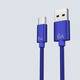 艾勝者 6A超級快充數據線(xiàn)typec適用華為p30p40mate20榮耀70nova8/9手機閃充 6A超級快充【藍】Type-C圓口 1.5米(一條裝 )