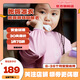 BabyBjorn瑞典原裝進(jìn)口寶寶吃飯罩衣男女兒童圍兜防水長(zhǎng)袖反穿衣 粉色(環(huán)保包裝)