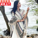 佳烜民族風(fēng)西藏旅游穿搭斗篷外套披肩春裝圍巾女云南外搭加厚毯子披風(fēng) 白粉色