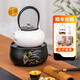 鶯歌燒 電陶爐煮茶 茶爐 小型家用輕音無(wú)線(xiàn)遙控煮茶爐 養生茶爐煮茶器冬日圍爐煮茶 黑色幽蘭 黑色幽蘭+雪花釉柿形陶壺