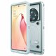 沃騰OPPOReno8手機通用防水殼A6旅游泳K9Pro溯溪漂流vivoX80潛水殼水下拍照K10外賣 白色