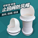 帥邦（sinba）抽油煙機排煙管穿墻止回閥玻璃防風(fēng)帽防雨防蟲(chóng)止逆閥墻洞防鳥(niǎo) 玻璃風(fēng)帽 A款
