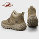 公羊老爹鞋男鞋2025新款秋冬季真皮時(shí)尚耐磨增高鞋男運動(dòng)休閑鞋子男潮 卡其色 39 標準尺碼