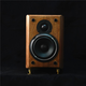 許英諤 音響經(jīng)典收藏級小四4英寸主動(dòng)6.5英寸被動(dòng)HiFi高保真發(fā)燒2.0無(wú)源經(jīng)典書(shū)架式音箱4265 褐色