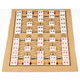 龍動(dòng)力龍動(dòng)力軍棋大號(hào)兒童軍旗陸戰(zhàn)棋雙用軍棋盤實(shí)心麻將料成人 大號(hào)軍棋+皮革棋盤