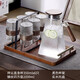 青蘋果（QINGPINGGUO）日式玻璃杯子家用客廳待客耐高溫茶杯套裝耐熱喝水杯防燙水杯