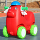 美博森幼兒園車(chē)寶寶室內運動(dòng)游樂(lè )器材室外玩具小型器械兒童戶(hù)外游樂(lè )設備 紅色吹塑旺財車(chē):60*21*45CM