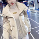 BJORN MOAN刺繡愛(ài)心羽絨服2025冬新款連帽小個(gè)子大碼寬松保暖白鴨絨短外套 米白色 M (80-110斤)