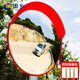 固鄉(xiāng) 道路反光鏡 凸面鏡 廣角鏡 交通轉(zhuǎn)彎鏡 停車場轉(zhuǎn)角鏡（室外款100cm帶立柱配螺絲）
