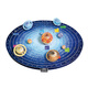 太陽系模型立體拼圖8大行星立體拼圖太空天文星球3D模型diy科教手工兒童