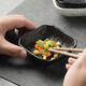 青木尚瓷日式火鍋調(diào)味碟魚(yú)子醬碟陶瓷調(diào)味碟子創(chuàng)意方形零食小吃碟醋碟醬油碟味碟蘸料碟壽司芥末碟 單獨(dú)方形磨砂白