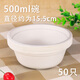 暢印 一次性紙盤(pán)子碟批發(fā)手工畫(huà)畫(huà)盤(pán)50個(gè)裝紙盤(pán)英寸燒烤紙碟子 500ml碗