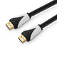 金山角（JSJ）hdmi2.0版4K高清線8米10米12米15米20米25米30米35米40米50米 黑色 圓線 10米
