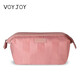 維至(VOYJOY) 洗漱包旅行化妝收納包防潑水男女士便攜整理洗護包商務(wù)出差洗漱袋健身梳洗包T428 粉色 23*13*12CM