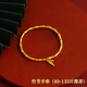 歐陽(yáng)先生仿沙金國潮竹節手鏈飾品女 新款百搭節節高升手串傳承復古銅手飾 竹節手串(80-135斤) A24-103