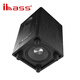 ibass 6.5英寸無(wú)源超重低音炮音響搭配家用功放機(jī)車(chē)載SW低音輸出重低音家庭影院電視迷你木質(zhì)音箱 黑色 官方標(biāo)配