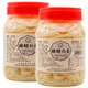 蘭香緣安徽特產(chǎn)銅陵生姜片白姜糖醋泡姜甜生姜醬汁生姜咸生姜片 1050g糖醋姜2瓶